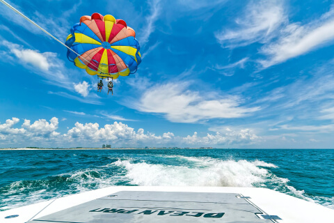 Home Water Sport Template Parasailing
